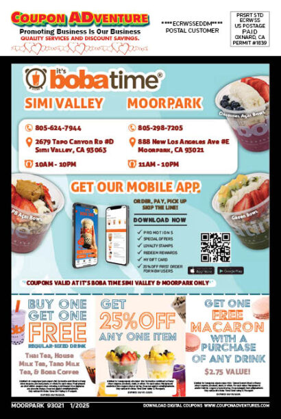 Bobatime, Coupon ADventure