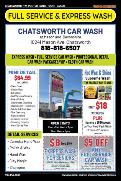 Chatsworth Car Wash