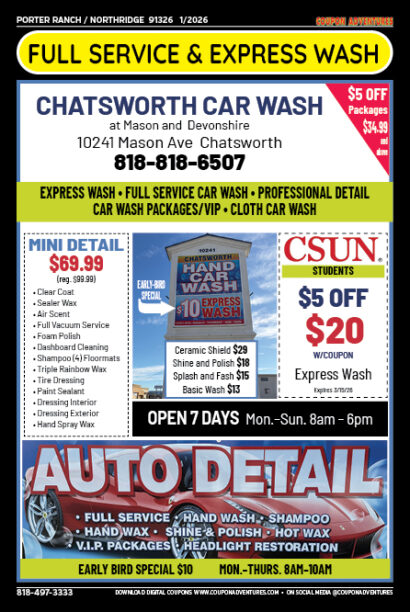 Chatsworth Car Wash